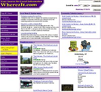 WherezIt.com - Your source for local information